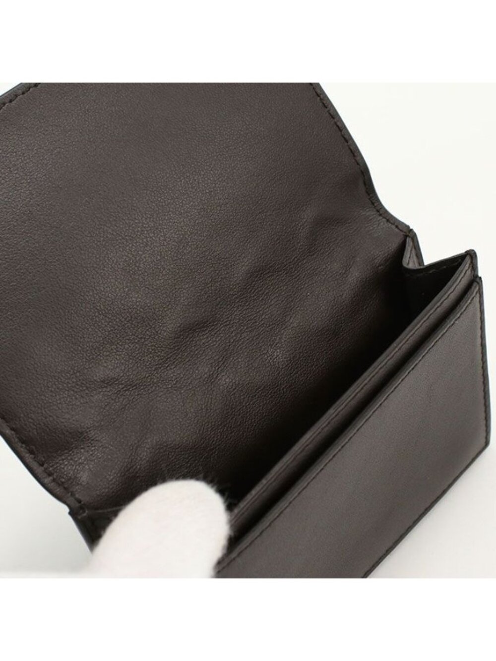Bottega Veneta Business Card Case Intrecciato Holder Leather - Picture 5 of 6